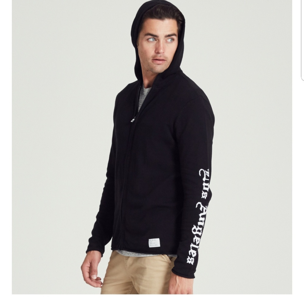 Nice black Los Angeles hoodie